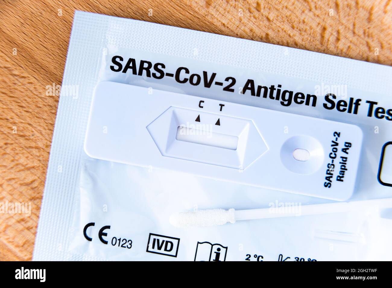 COVID19 Antigen Test SelfTest Kit, sale in Drugstore. test device