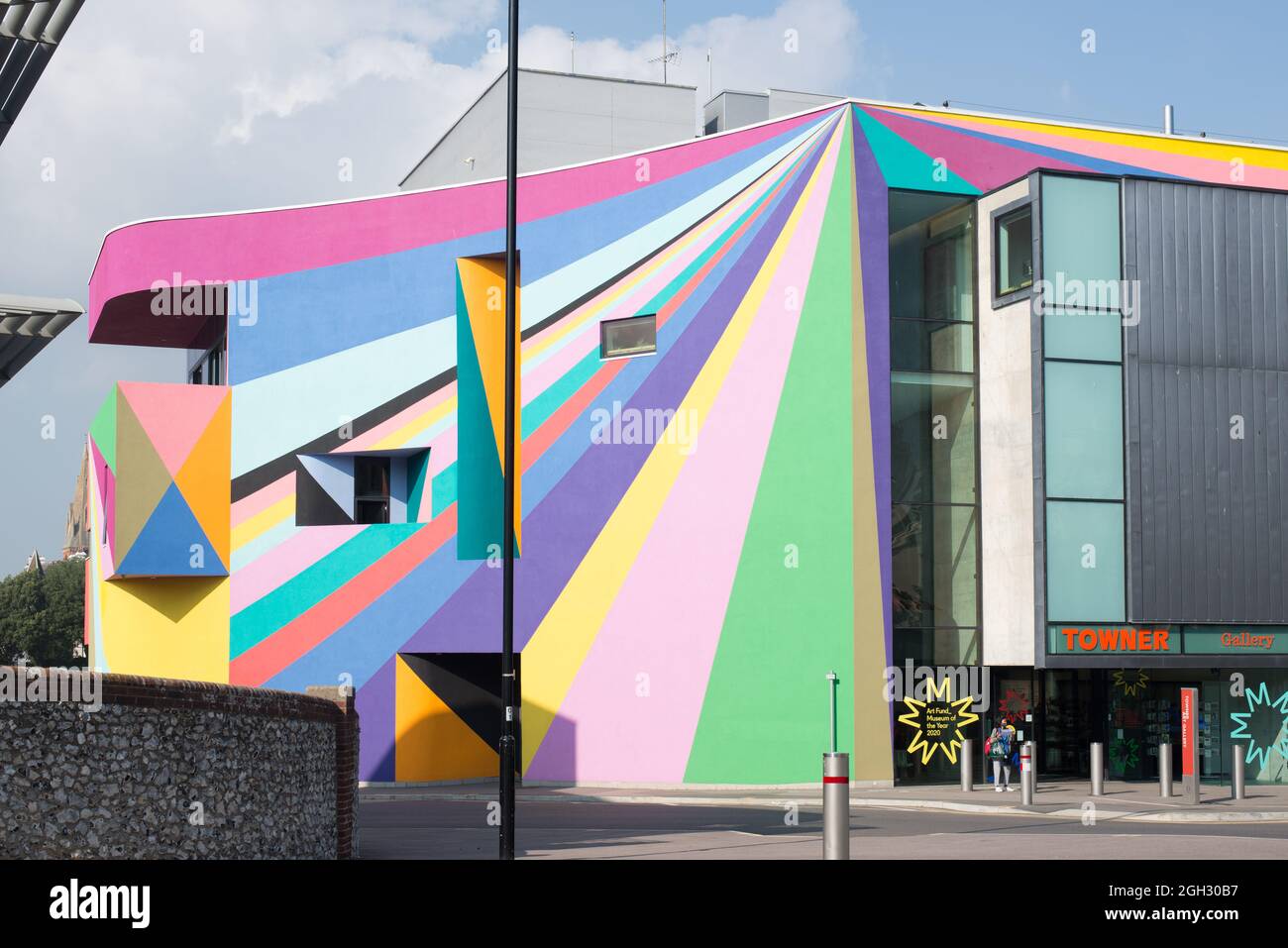 Towner Gallery Eastbourne by Rick Mather Architects & Lothar Gotz Stock Photo