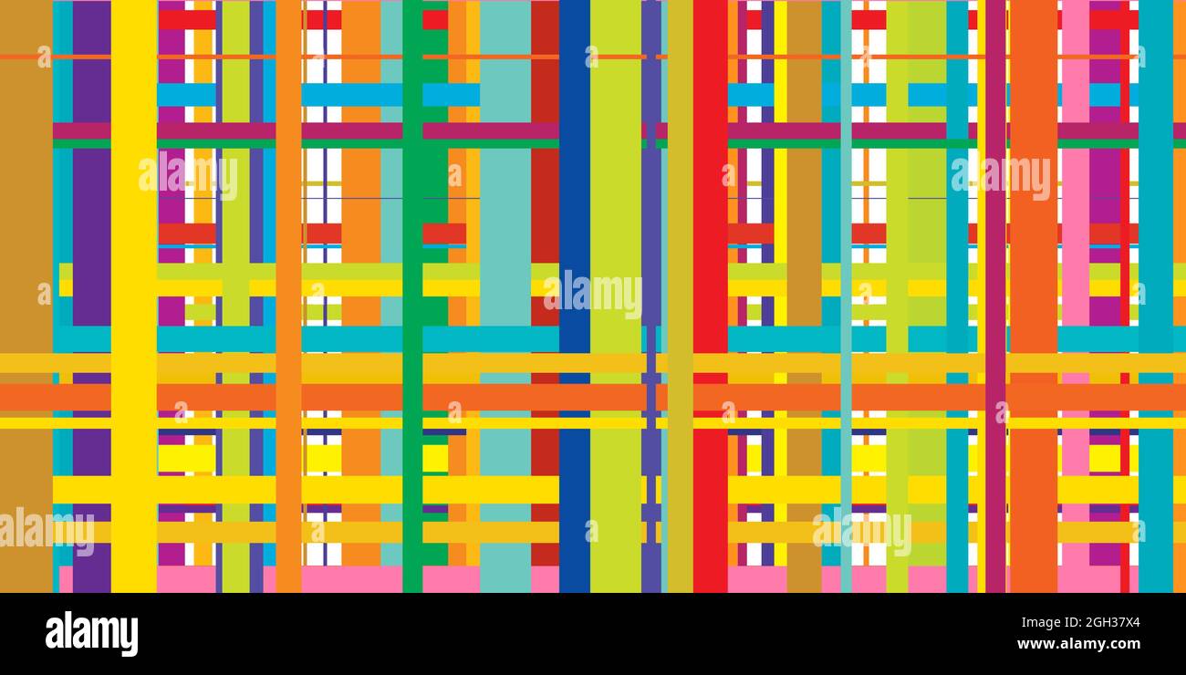Multi tartan Stock Vector Images - Alamy