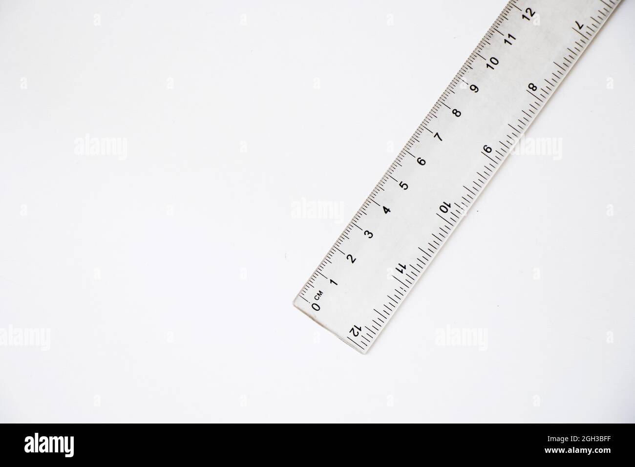 Transparent 5ft Ruler Transparent ruler isolated on a white background with space for text ...