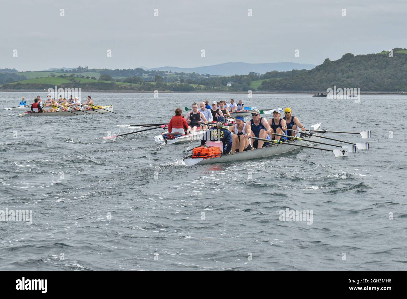 Bantry, West Cork, Ireland. 4th Sep, 2021. Bantry Rowing Club Hosted national offshore rowing championships in Bantry this weekend. Credit: Karlis Dzjamko/Alamy Live News Stock Photo