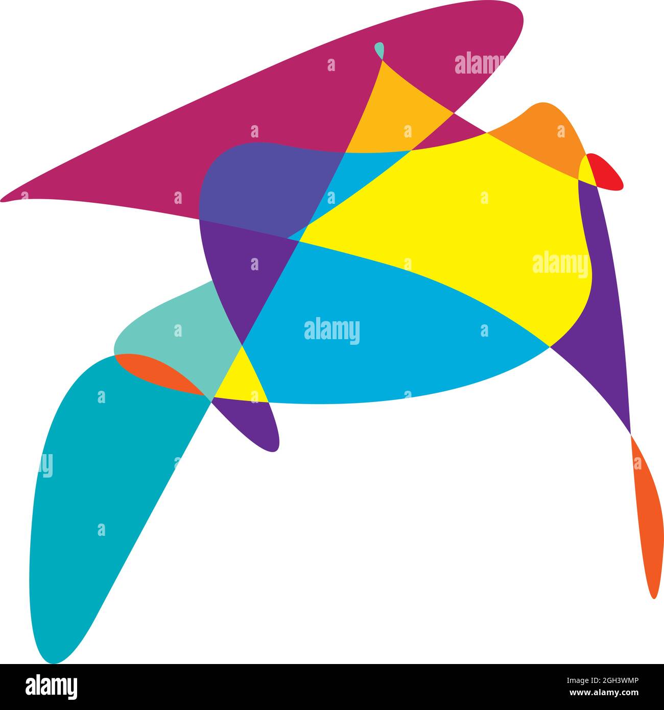 Squiggle Design Random Image Random curvy, squiggle, freehand abstract shape. Squiggle, wriggle ...