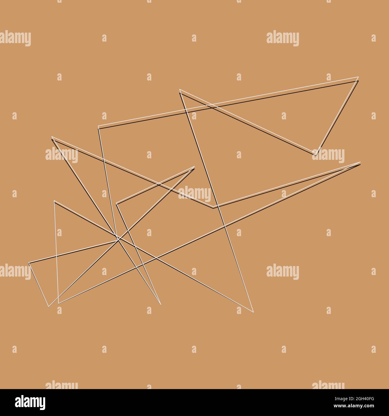 Edgy, ruptured, shatter, splinter shape, design element. Random ...