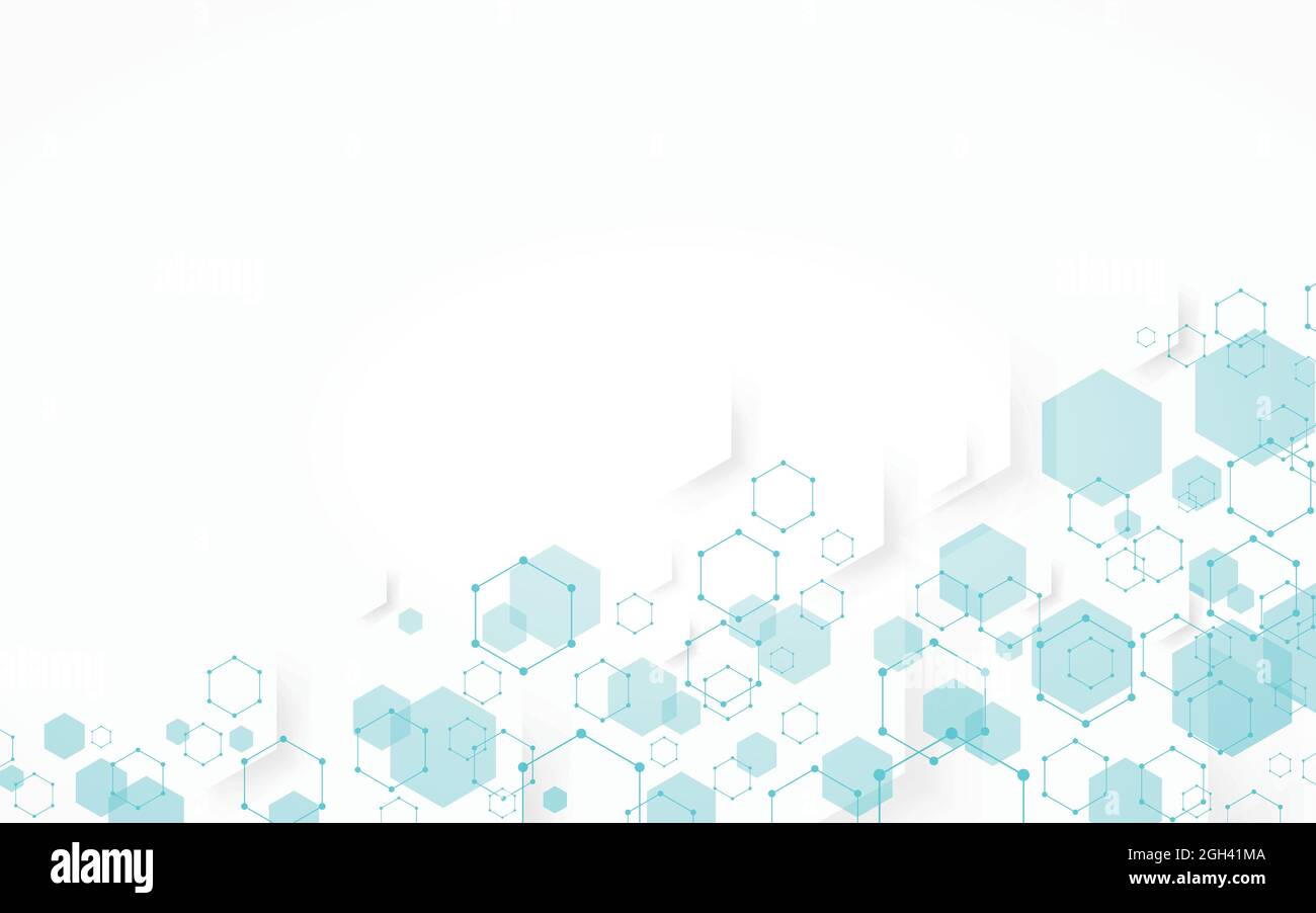 Abstract hexagon background. Vector illustration Stock Vector Image ...