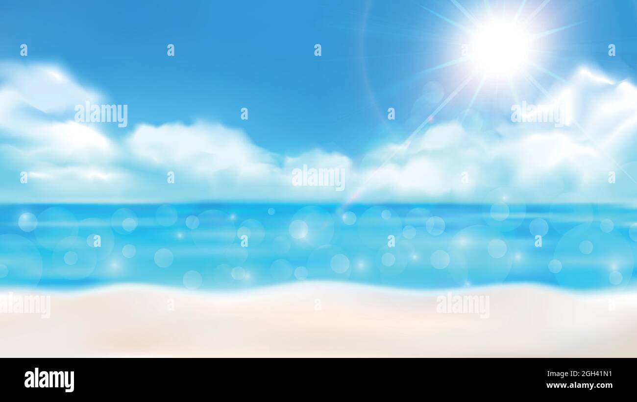 Blurred sandy background Stock Vector Images - Alamy