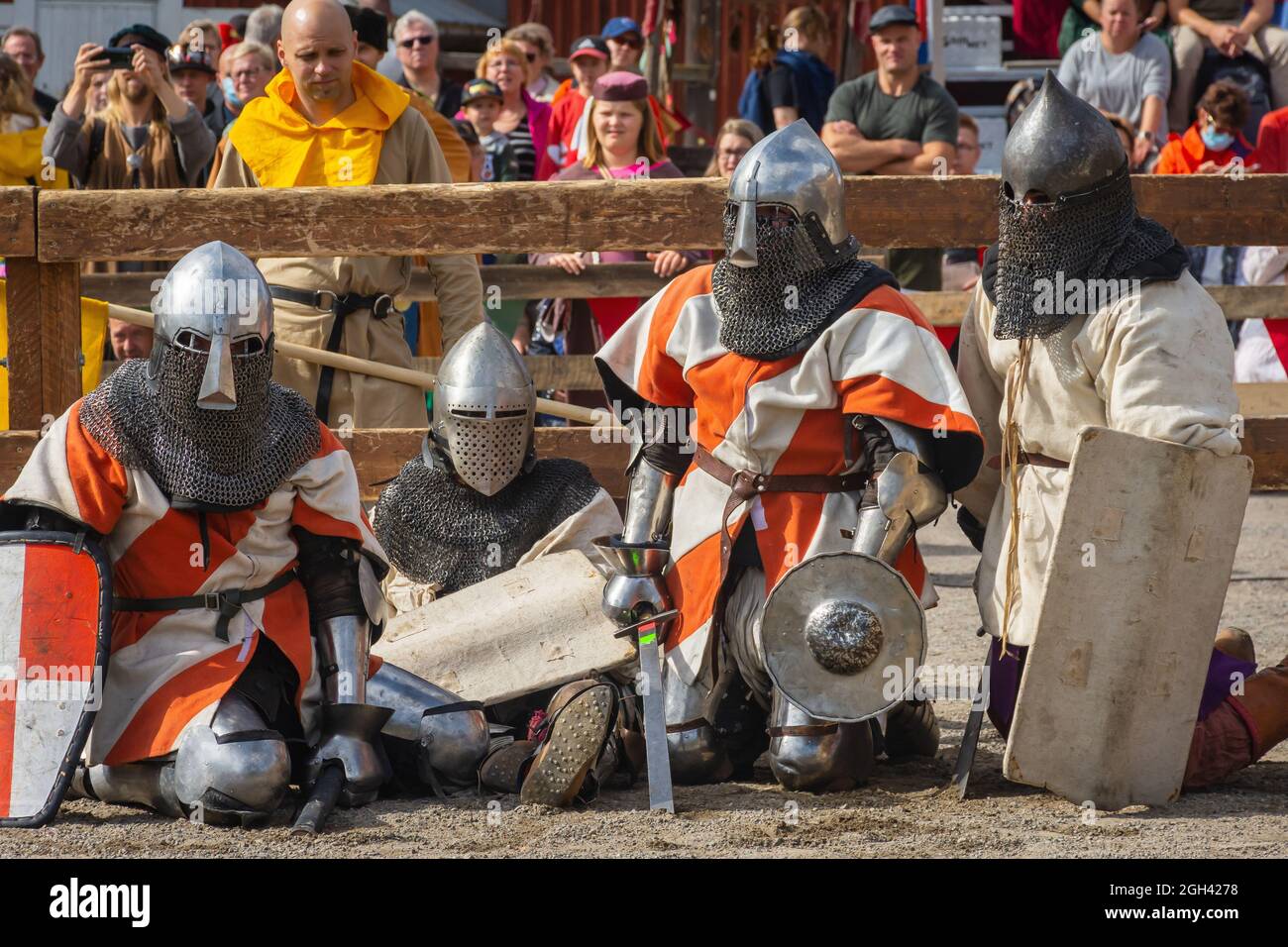 Medieval Combat sport fights at Medieval