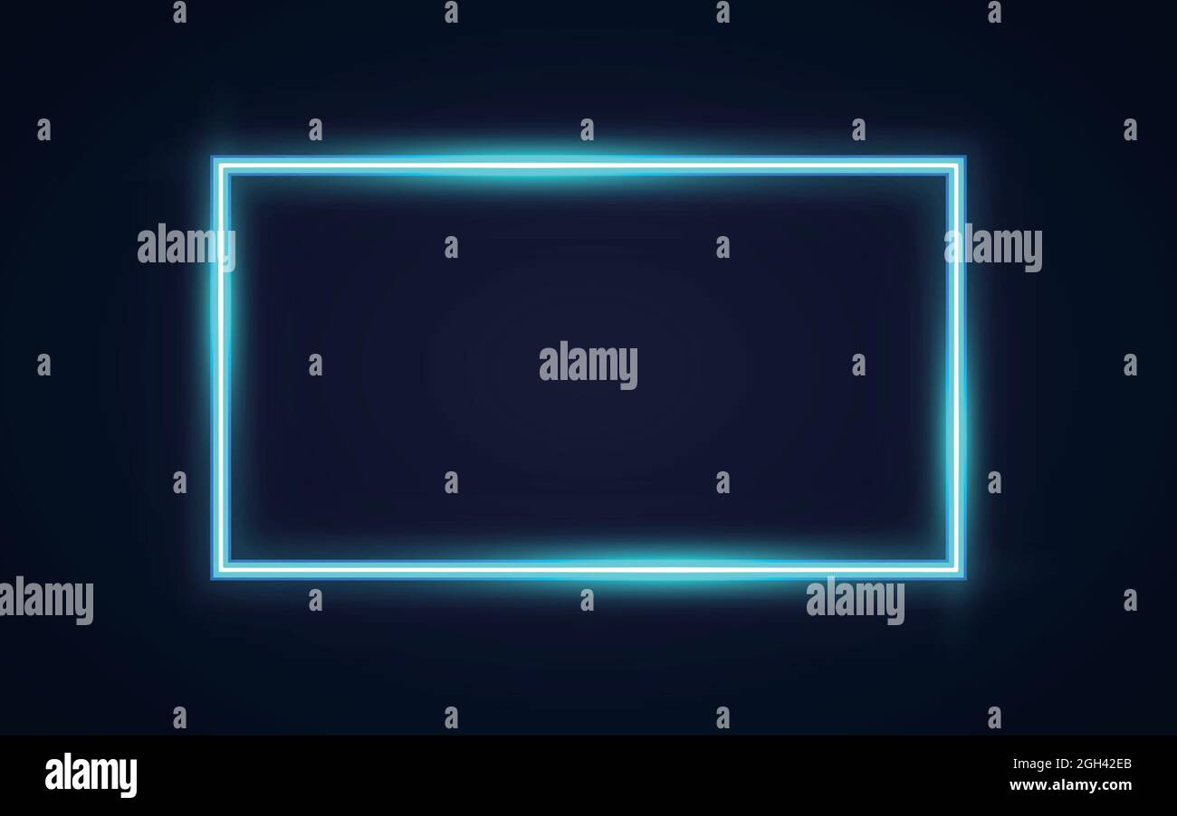 Background with neon color flame. Vector illustration Stock Vector