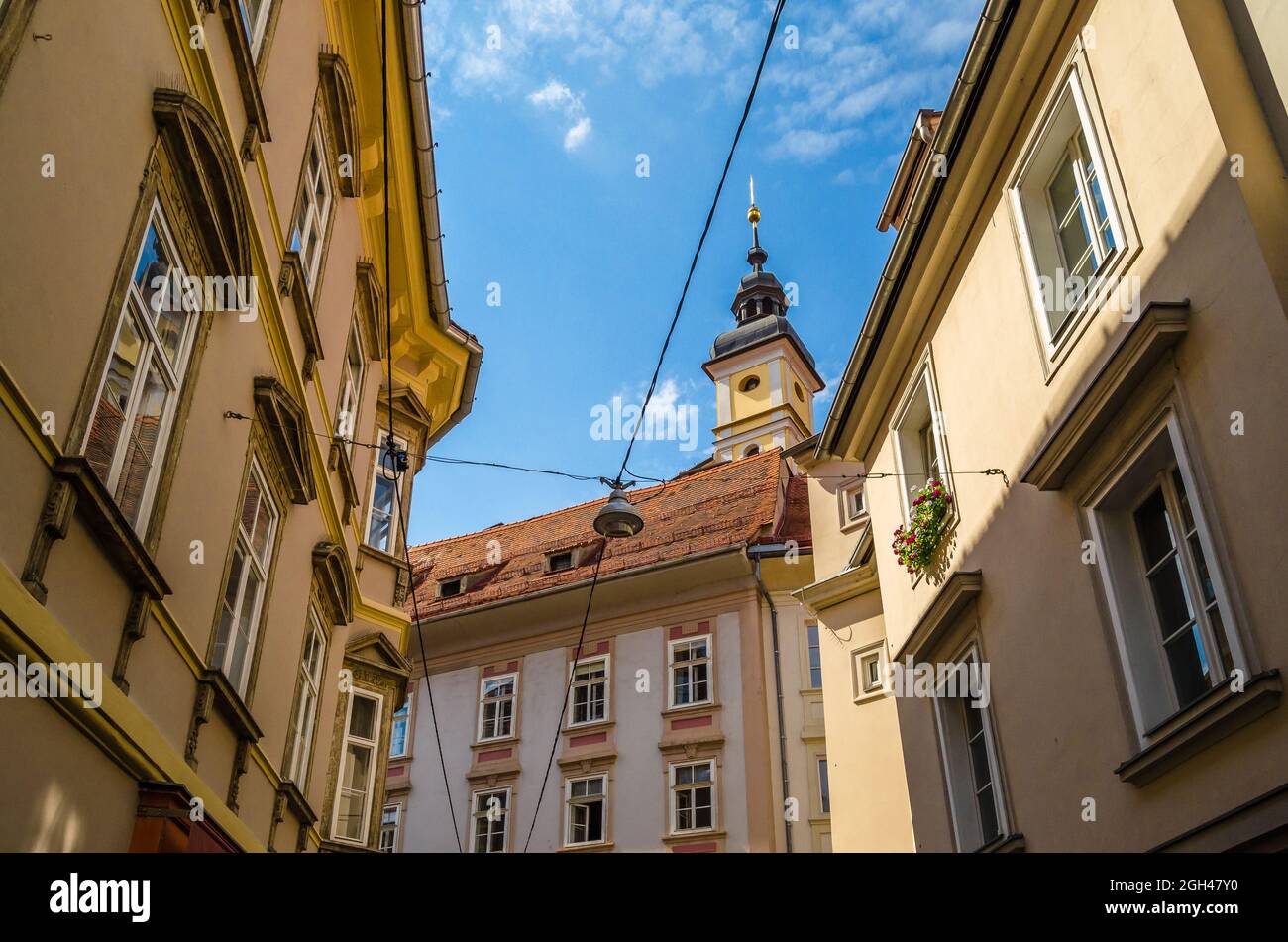 Urban landscape, architecture in Graz, Styria, Austria Stock Photo - Alamy