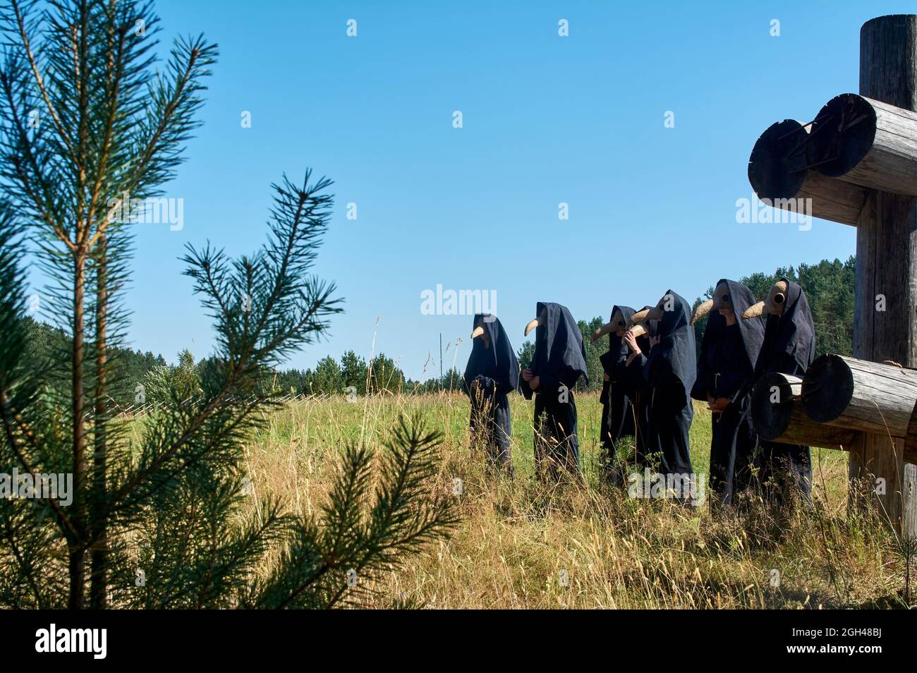 Black death plague medieval hi-res stock photography and images - Alamy