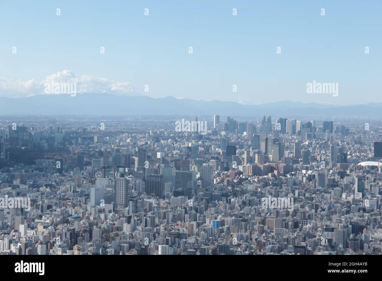 Tokyo from Tokyotower Stock Photo