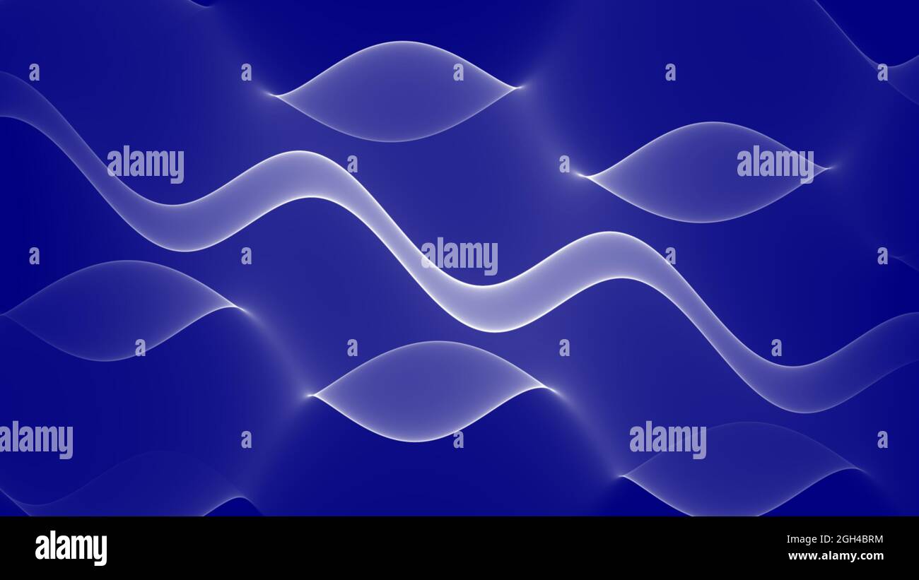 Abstract background 4k blue light dark waves and lines Stock Photo - Alamy
