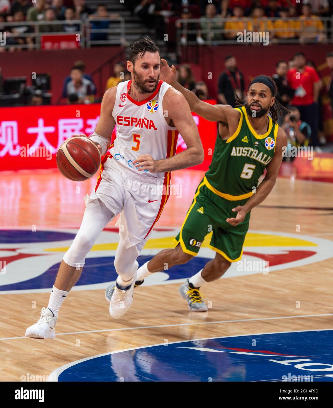 BEIJING,CHINA: SEPTEMBER 13th 2019. Australian Boomers indigenous 
