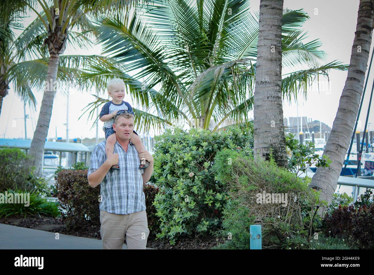 Shoulder ride hi-res stock photography and images - Alamy