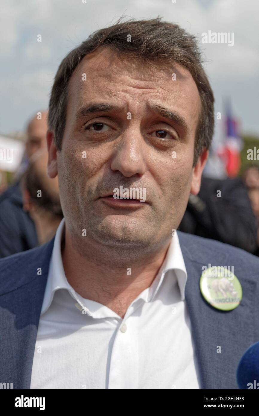 Paris France 4th Sep 2021 Portrait Du Leader Du Parti Nationaliste paris-france-4th-sep-2021-portrait-du-leader-du-parti-nationaliste