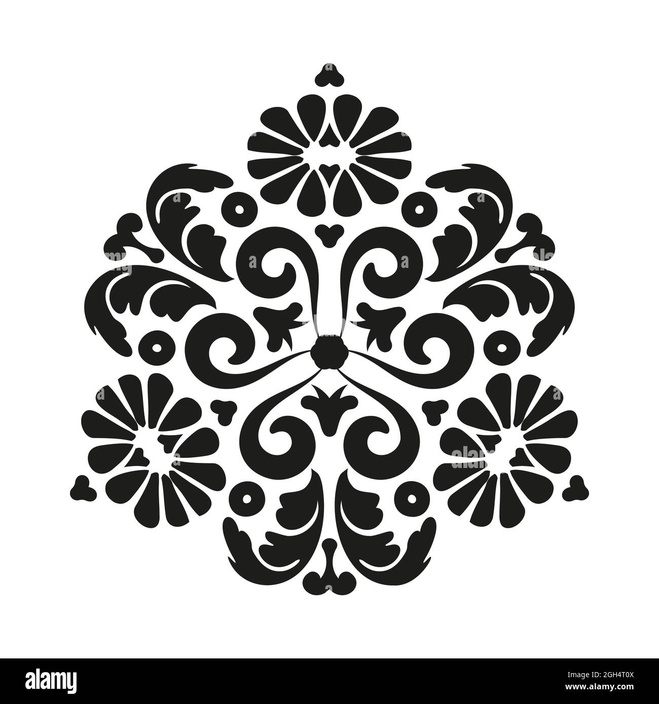 Damask Logo Design Free