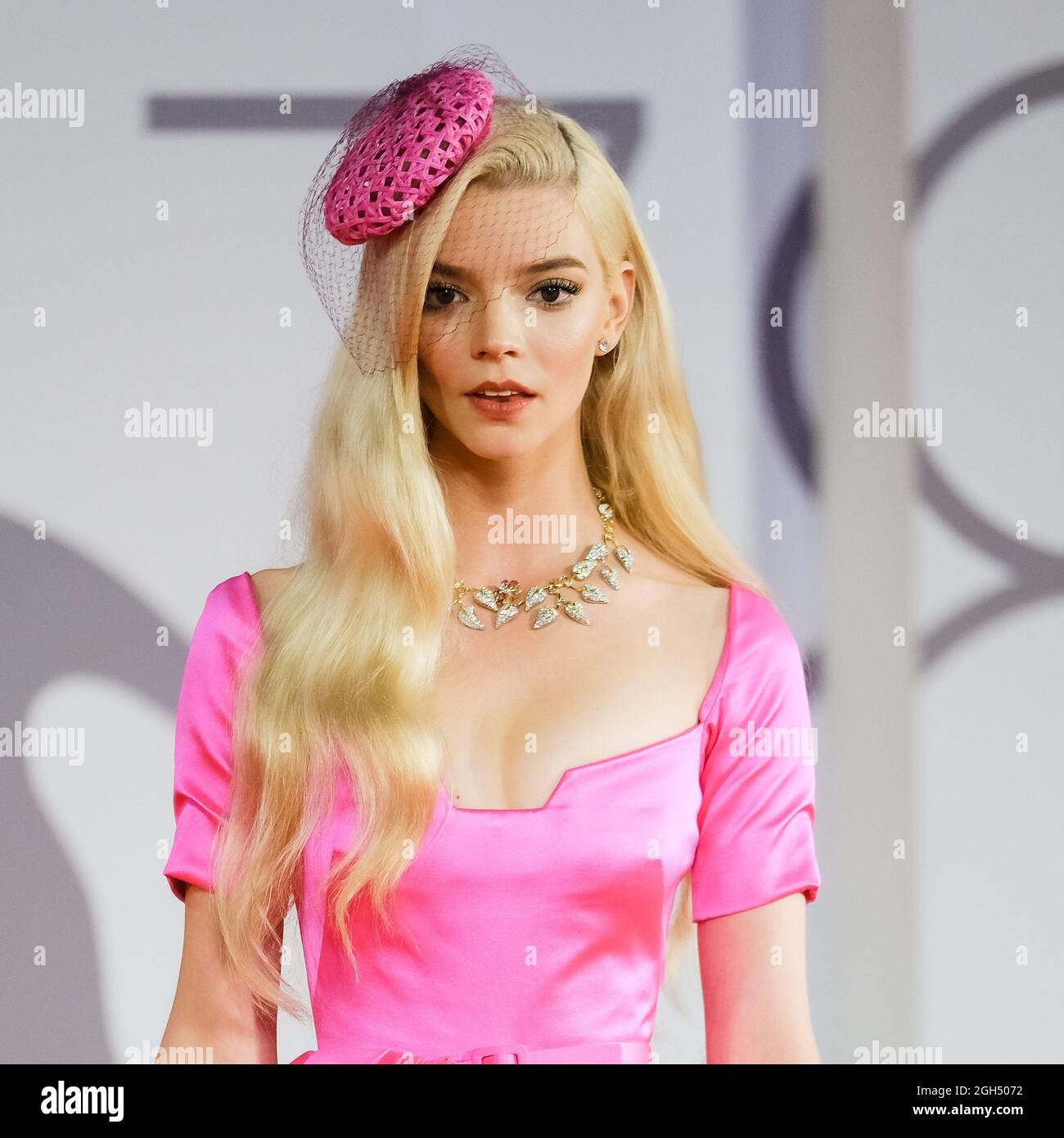 The Palazzo del Cinema, Lido di Venezia, Venice, Italy. 4th Sep, 2021. Anya Taylor-Joy poses on the red carpet for LAST NIGHT IN SOHO during the 78th Venice International Film Festival. Picture by Credit: Julie Edwards/Alamy Live News Stock Photo