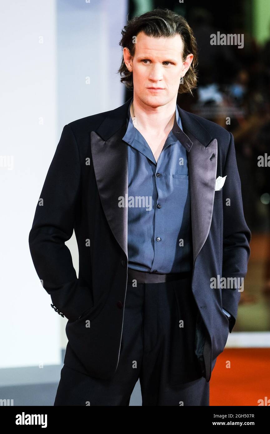 The Palazzo del Cinema, Lido di Venezia, Venice, Italy. 4th Sep, 2021. Matt Smith poses on the red carpet for LAST NIGHT IN SOHO during the 78th Venice International Film Festival. Picture by Credit: Julie Edwards/Alamy Live News Stock Photo