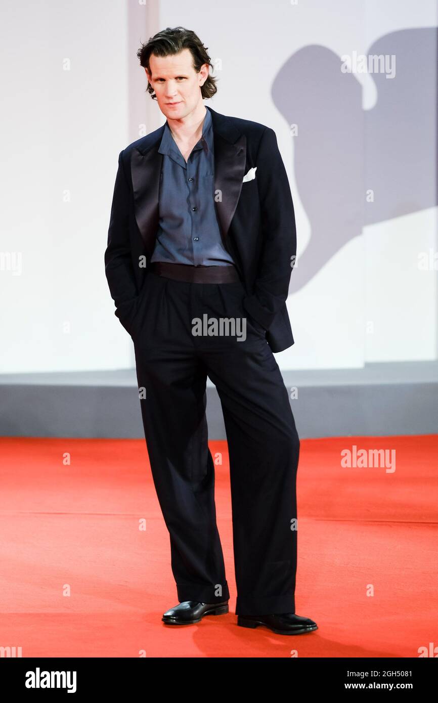 The Palazzo del Cinema, Lido di Venezia, Venice, Italy. 4th Sep, 2021. Matt Smith poses on the red carpet for LAST NIGHT IN SOHO during the 78th Venice International Film Festival. Picture by Credit: Julie Edwards/Alamy Live News Stock Photo