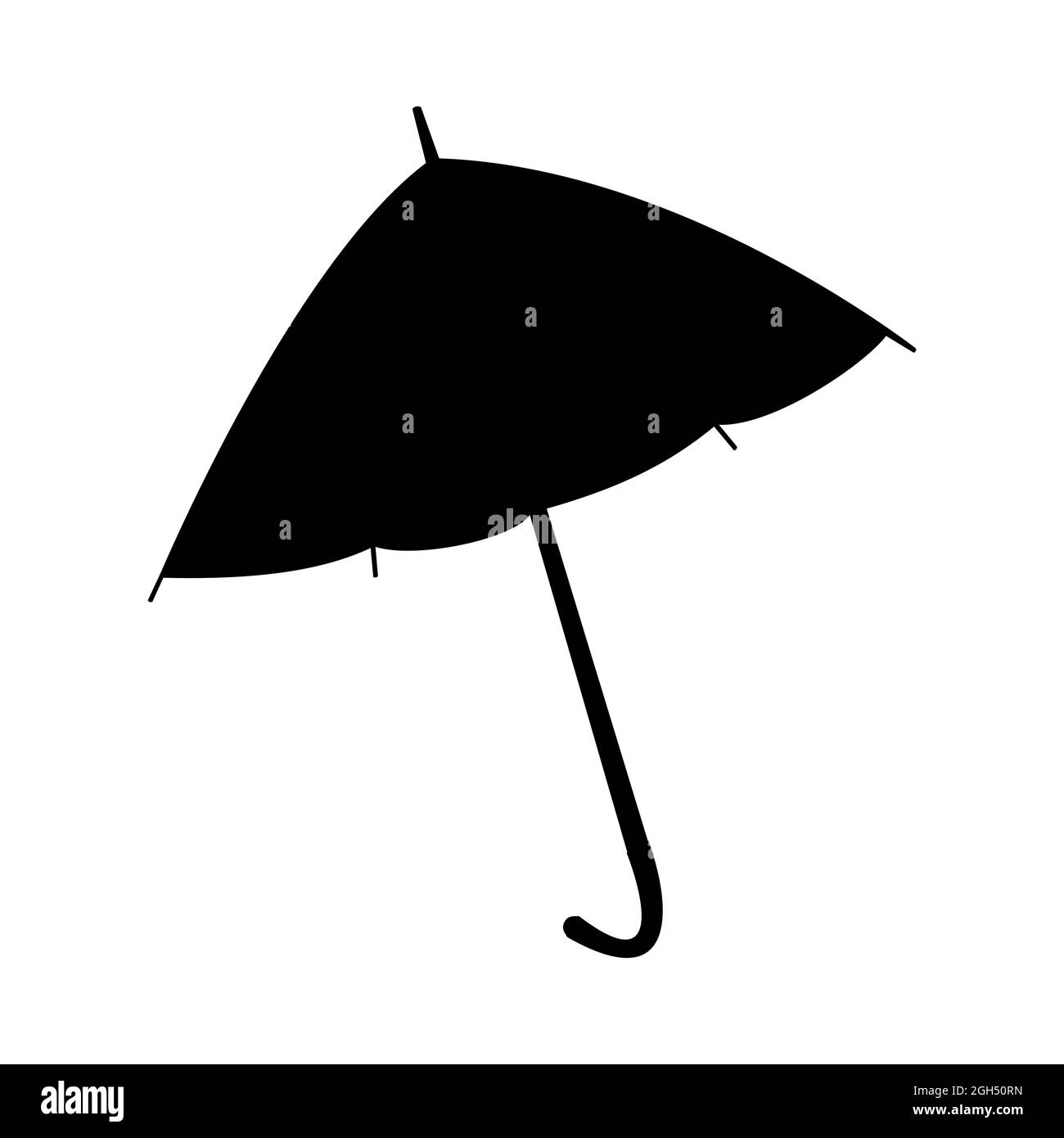 Open umbrella icon isolated on white background. Rain protection sign. Parasol  sign for weather forecast, mobile apps or web.Stock vector illustration  Stock Vector Image & Art - Alamy