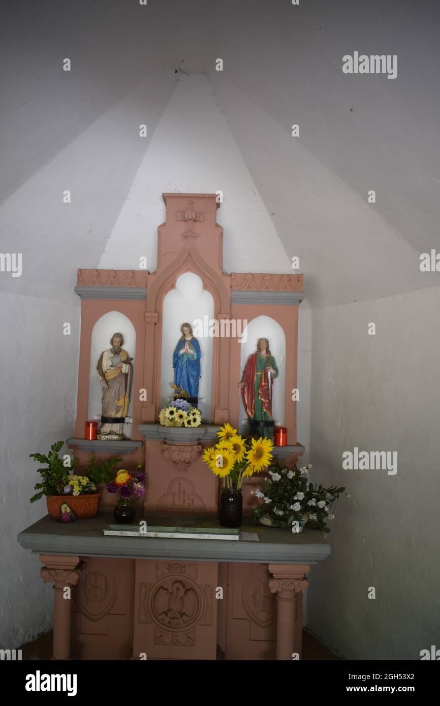 small chapel in the Eifel Stock Photo