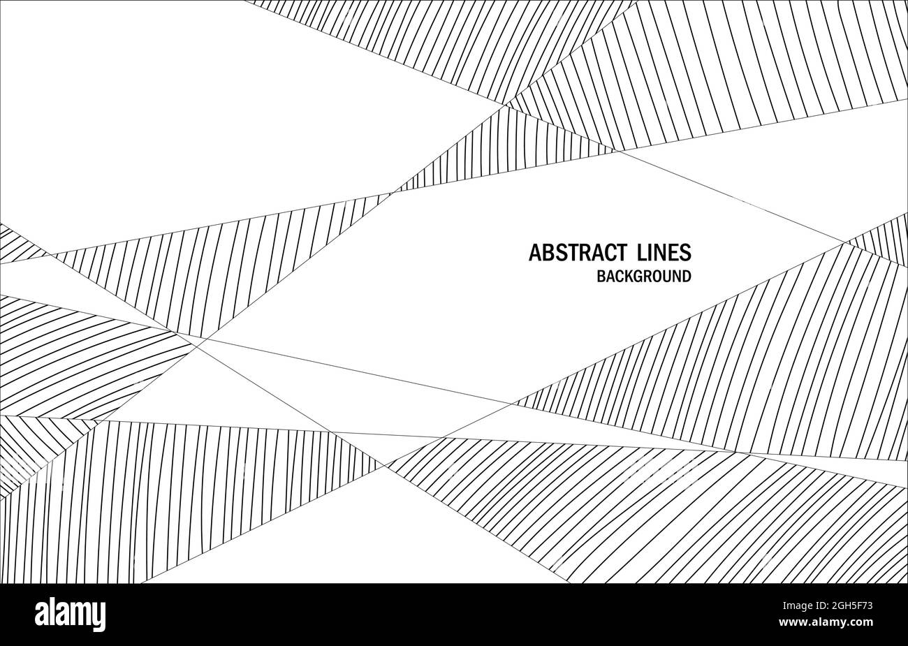 Abstract lines shape style artwork with space of texture. Decorative for ad, poster, header text background. Illustration Stock Vector