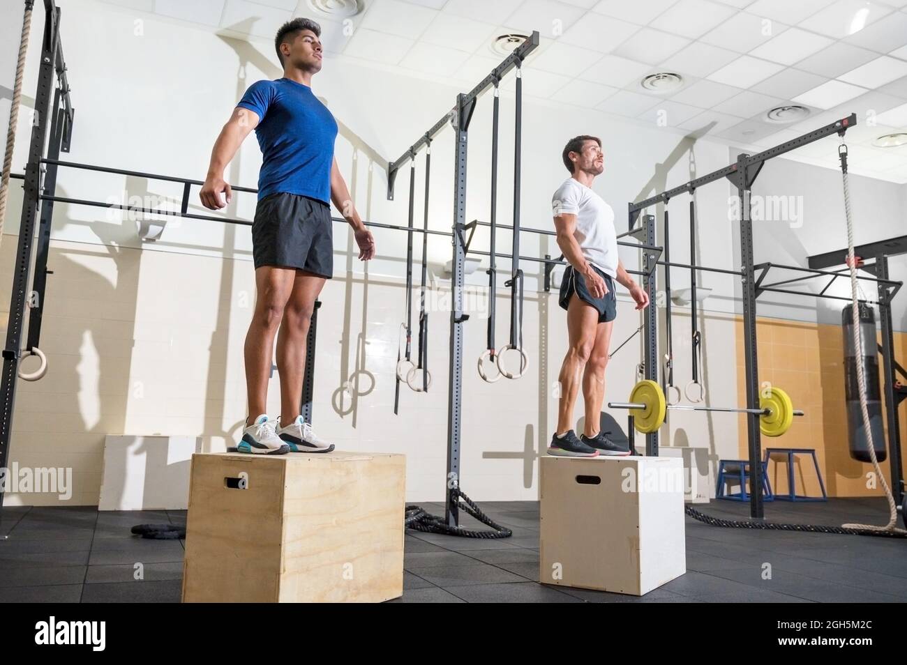 Page 2 - Box Jump Exercise High Resolution Stock Photography and Images -  Alamy