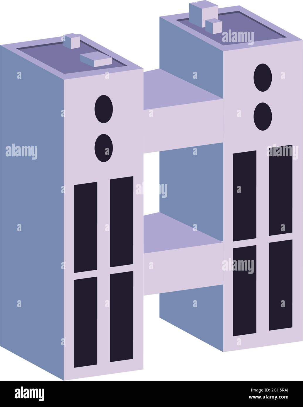 modern isometric building street icon Stock Vector Image & Art - Alamy