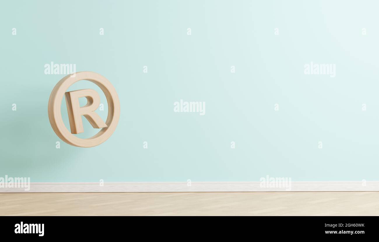 Patent Law Copyright Intellectual Property Business Internet Technology Concept. 3d rendering Stock Photo