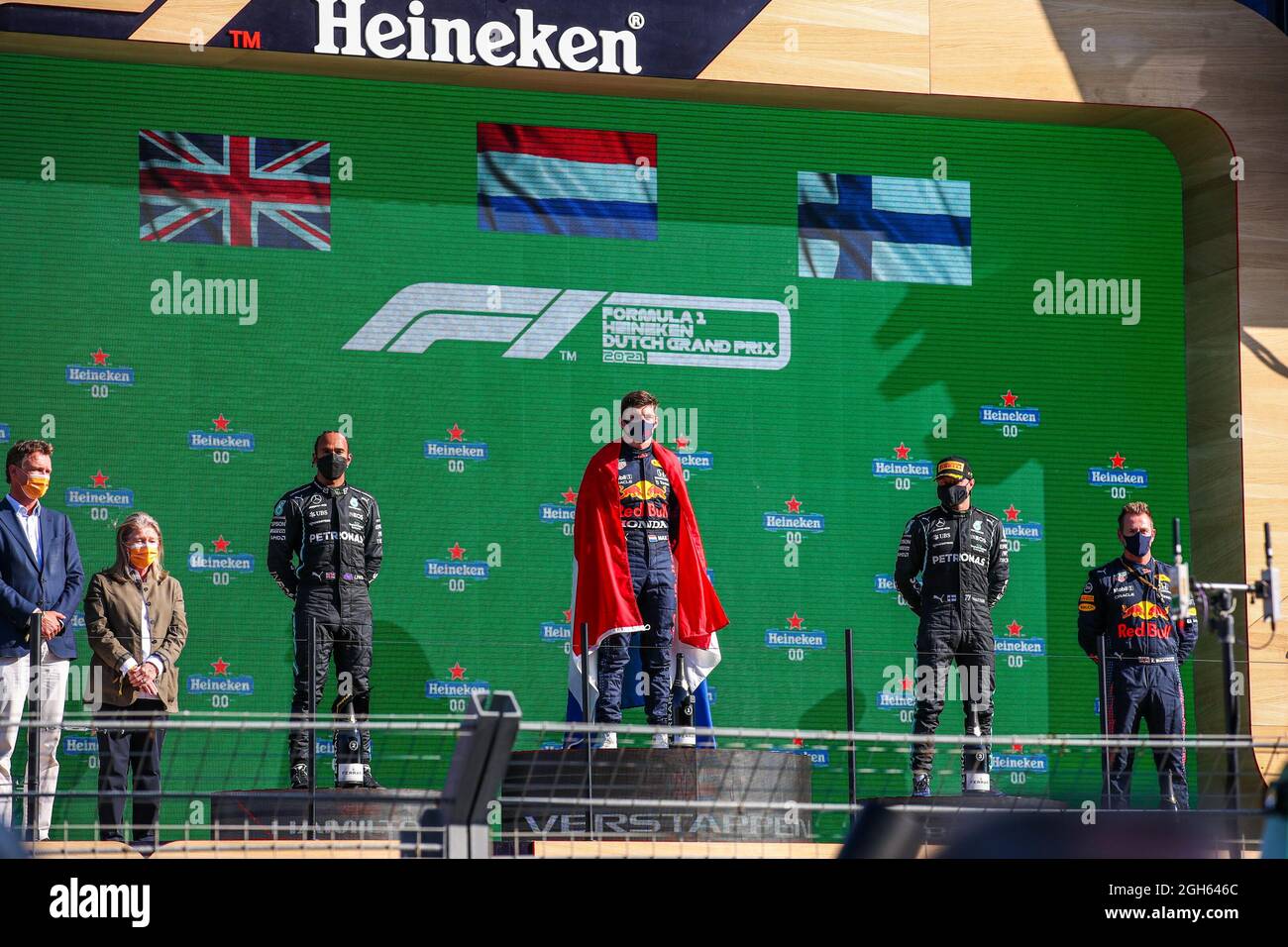 Race winner Lewis Hamilton, Mercedes AMG F1 celebrates on the podium, FORMULA  1 photos, Main gallery, Motorsport.c…