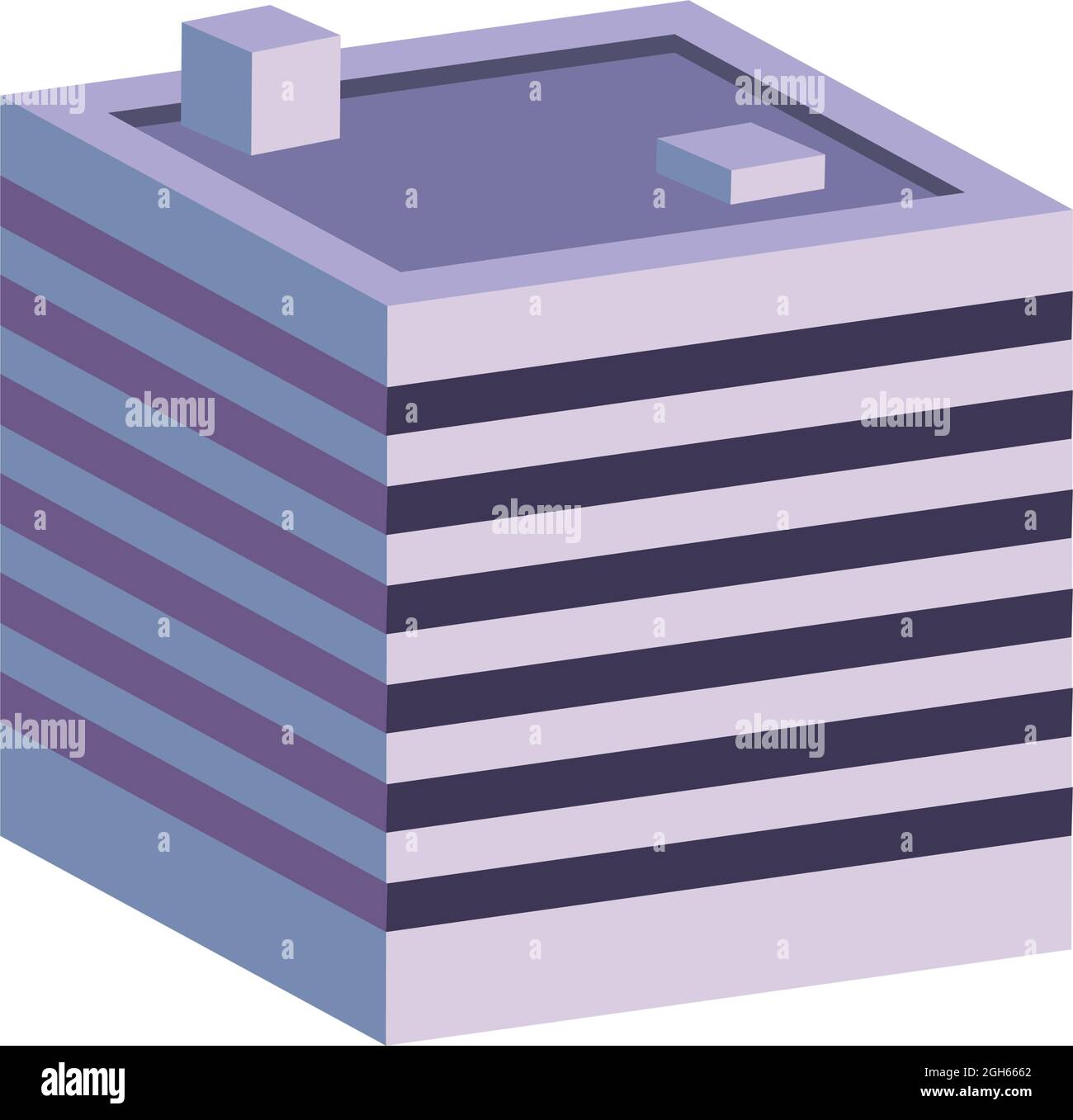 Square form house Stock Vector Images - Alamy