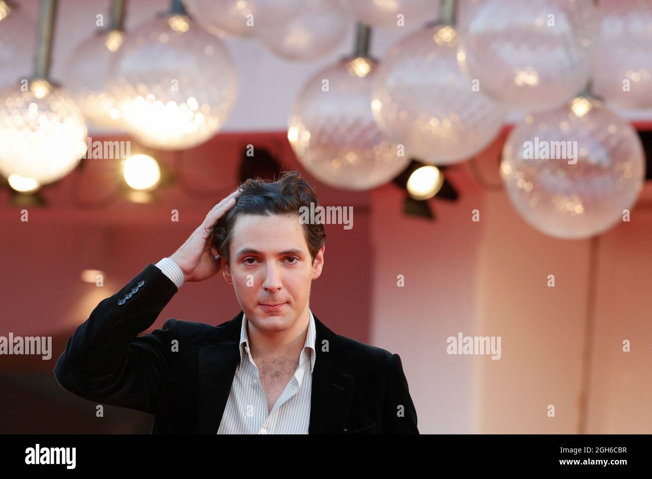 The 78th Venice Film Festival - Screening of the film "Lost Illusions" -  Red carpet arrivals - Venice, Italy, September 5, 2021 - Actor Vincent  Lacoste poses. REUTERS/Yara Nardi Stock Photo - Alamy