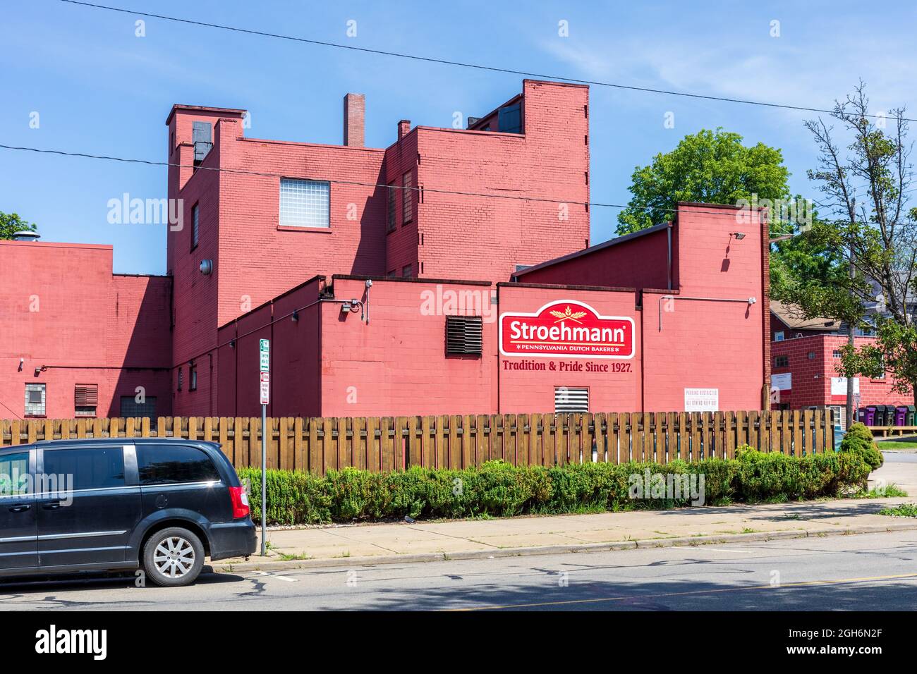 OLEAN, NY, USA14 AUGUST 2021 Stroehmann Manufacturing Facility, a