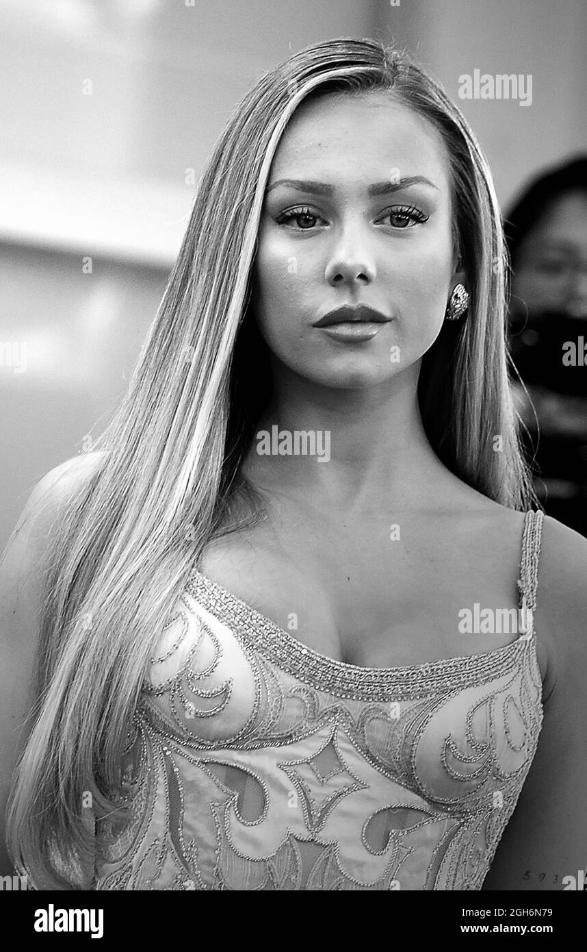 Venezia, Italy. 05th Sep, 2021. Ester Exposito arrives on the red carpet of the movie 'Last Night In Soho' during the 78th Venice International Film Festival on September 04, 2021 in Venice, Italy. Photo by Rocco Spaziani/UPI Credit: UPI/Alamy Live News Stock Photo