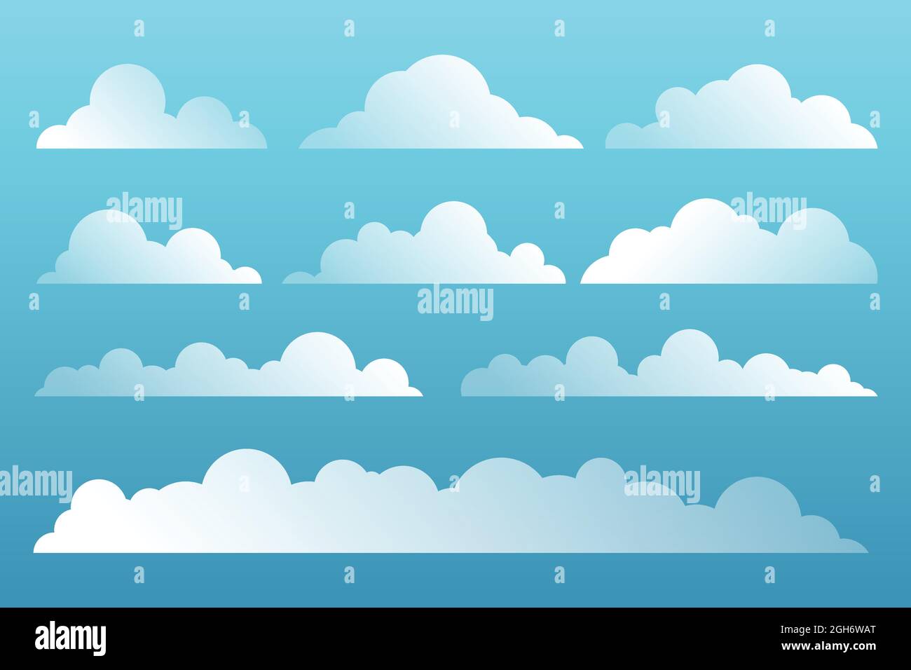 Cartoon clouds hi-res stock photography and images - Page 2 - Alamy