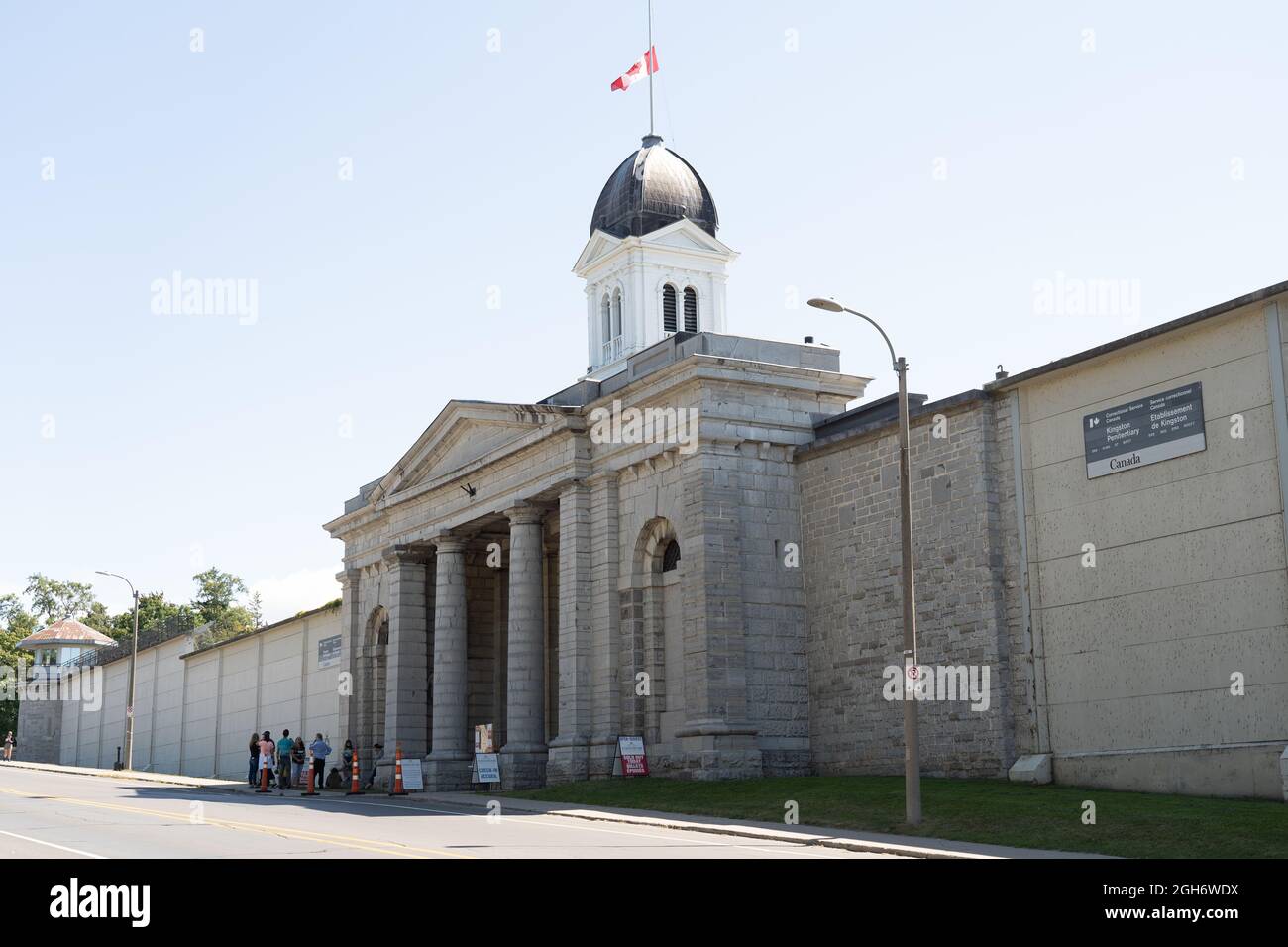 Kingston Penitentiary, former prison, Kingston, Ontario, Canada Stock