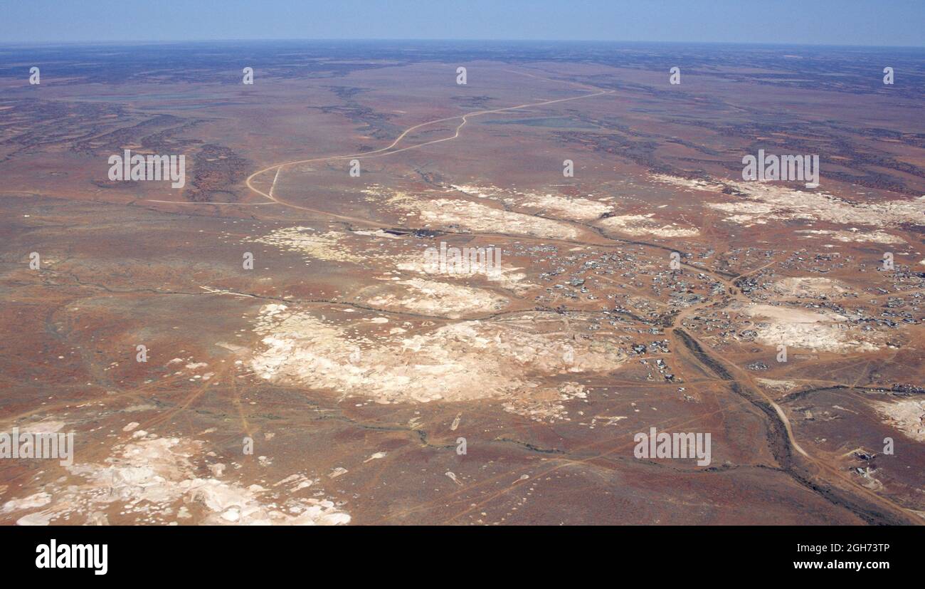 The South Australian opal mining town of Andamooka 600K north of