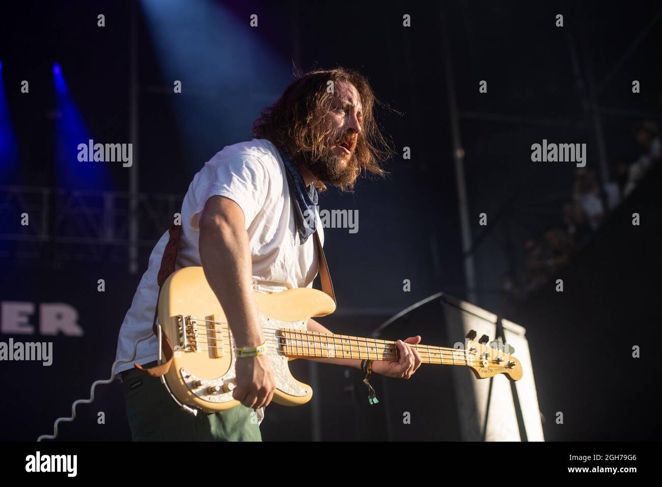 Zachary Scott Carothers of Portugal. the Man performs during Day 2 of