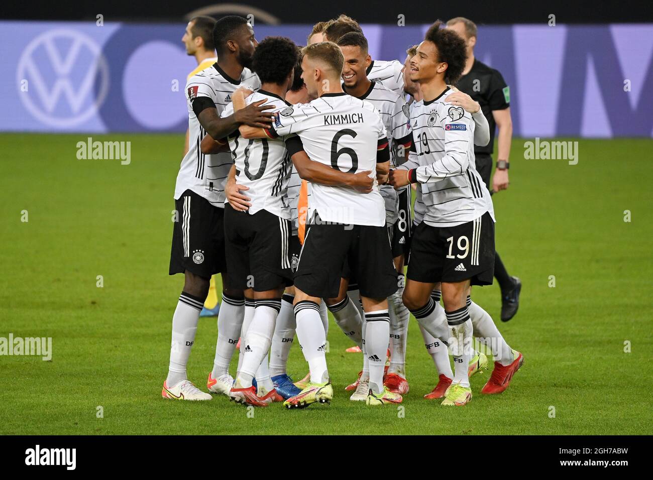 Stuttgart Germany 6th Sep 21 Players Of Germany Celebrate After Scoring During The Fifa World Cup Qatar 22 European Qualifiers Group J Football Match Between Germany And Armenia In Stuttgart Germany Sept