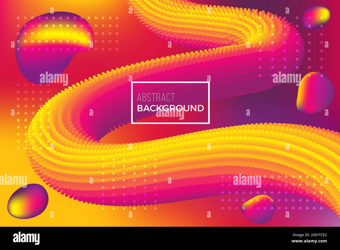 colorful modern motion fluid background Stock Vector