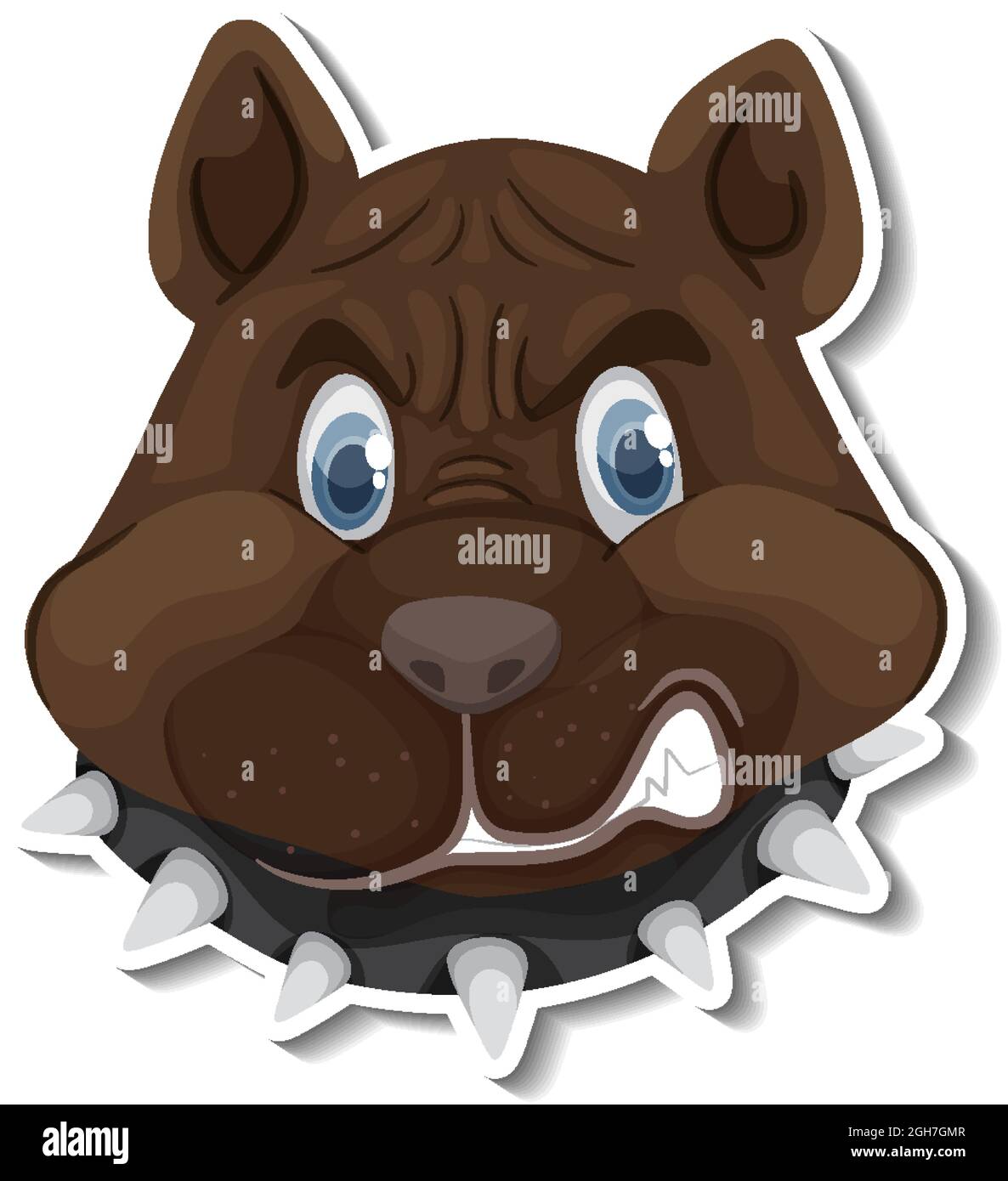 Angry dog eyes Stock Vector Images - Alamy