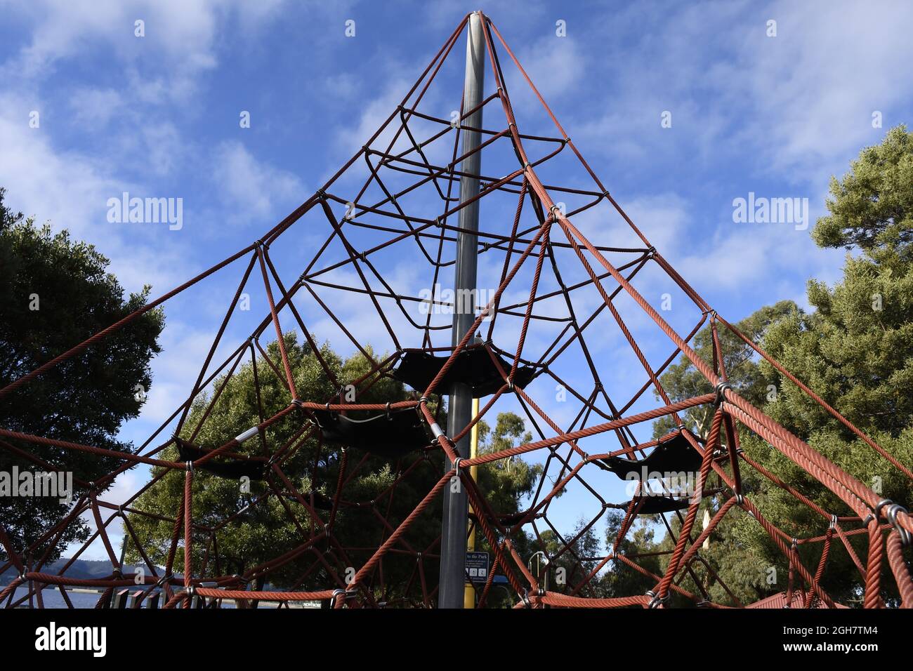 Rope pyramid hi-res stock photography and images - Alamy
