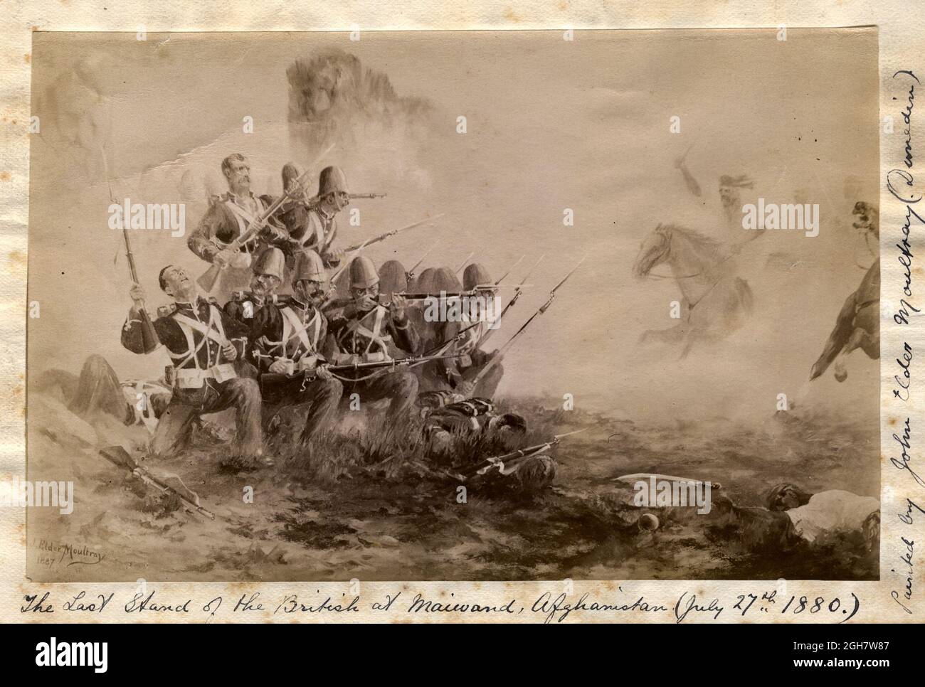 The Last Stand of the British at Maiwand, Afghanistan, 27 July 