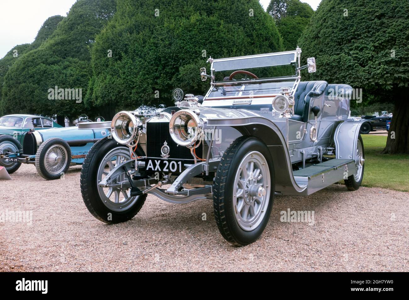1907 Rolls Royce Silver Ghost 40/50HP at the Hampton Court Concours D' Elegance 2021 Stock Photo