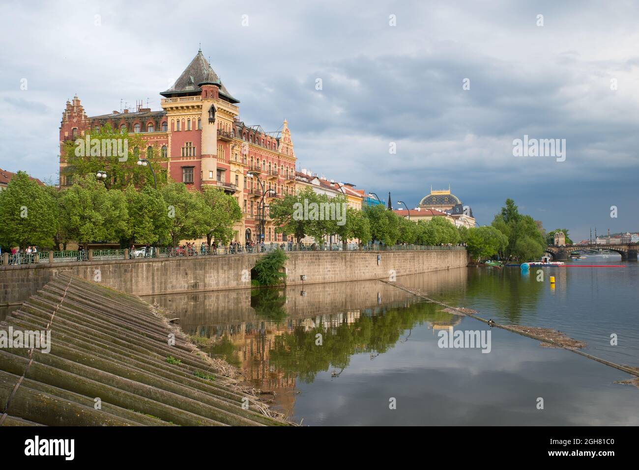Cloudy Sky Over The Buildings Of Prague Czechia Stock Photo Alamy cloudy-sky-over-the-buildings-of-prague-czechia-stock-photo-alamy