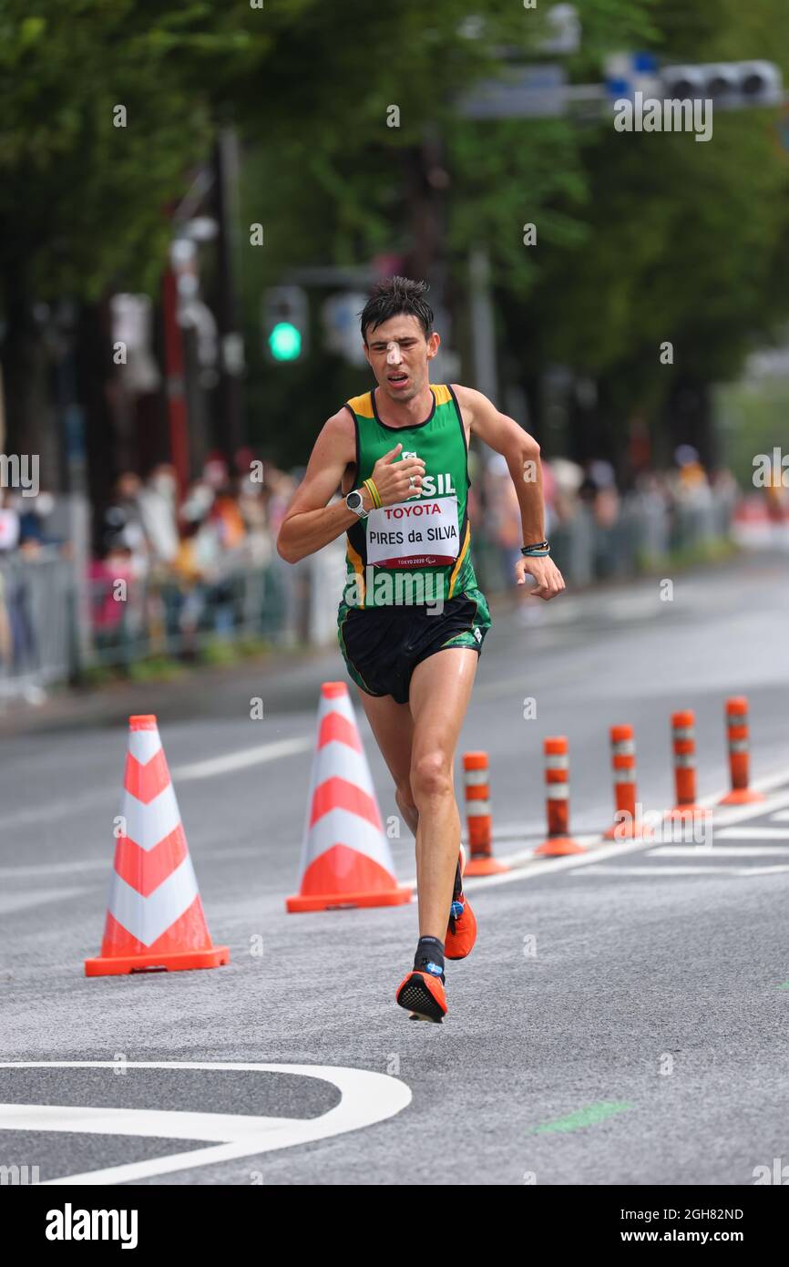 Tokyo, Japan. 5th Sep, 2021. PIRES da SILVA Alex Douglas (BRA) Marathon