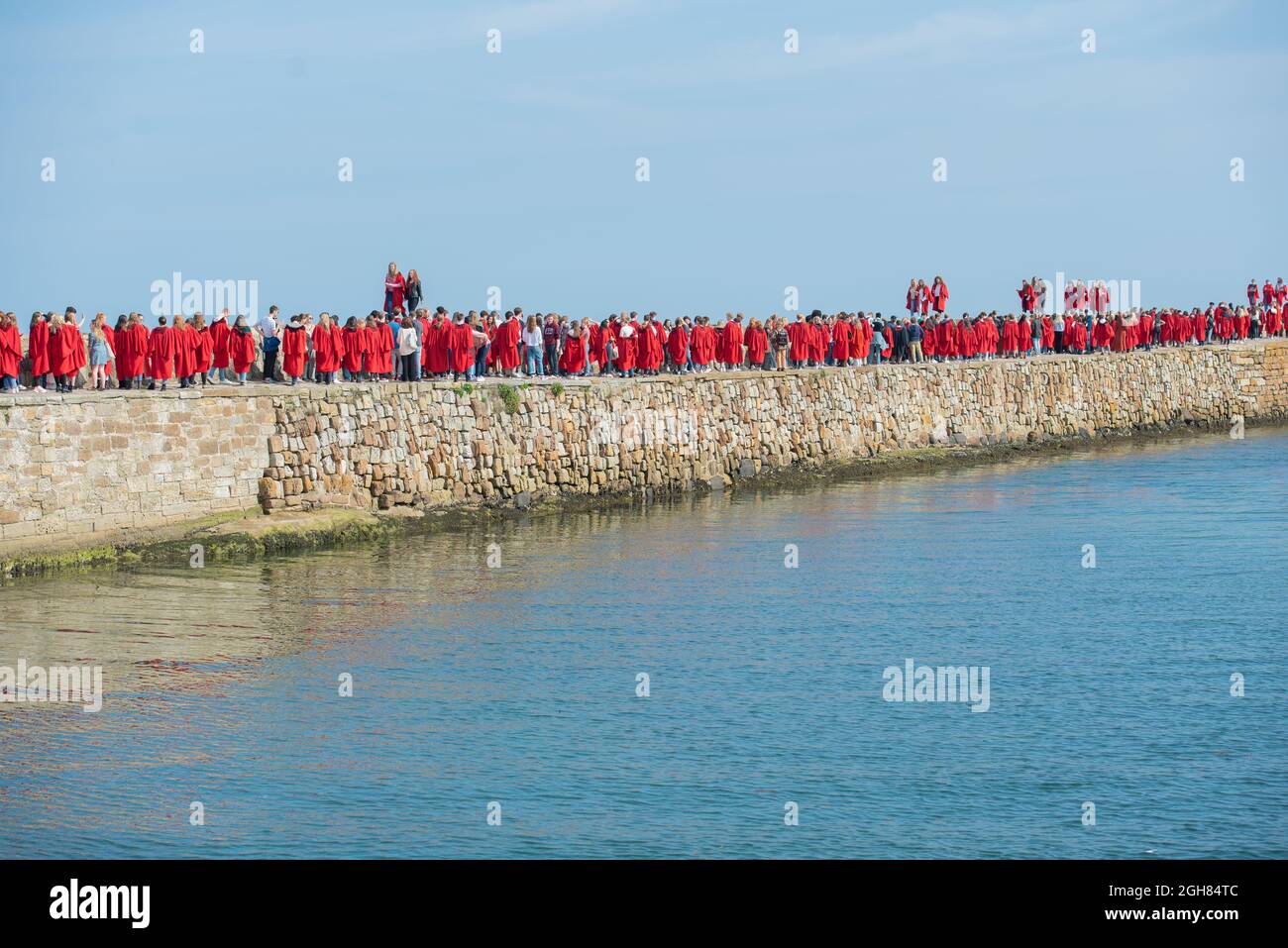 5th September, 2021. First Pier Walk by students of the University of