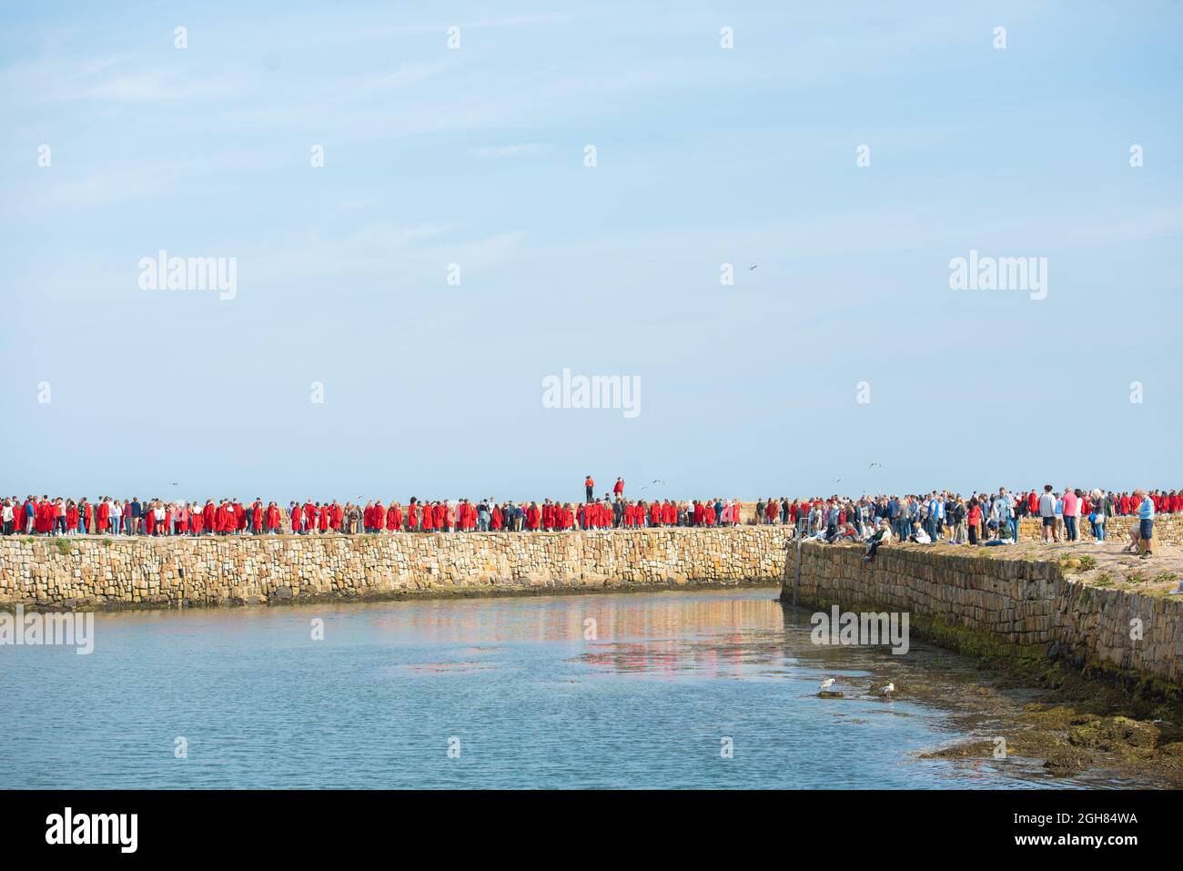 5th September, 2021. First Pier Walk by students of the University of