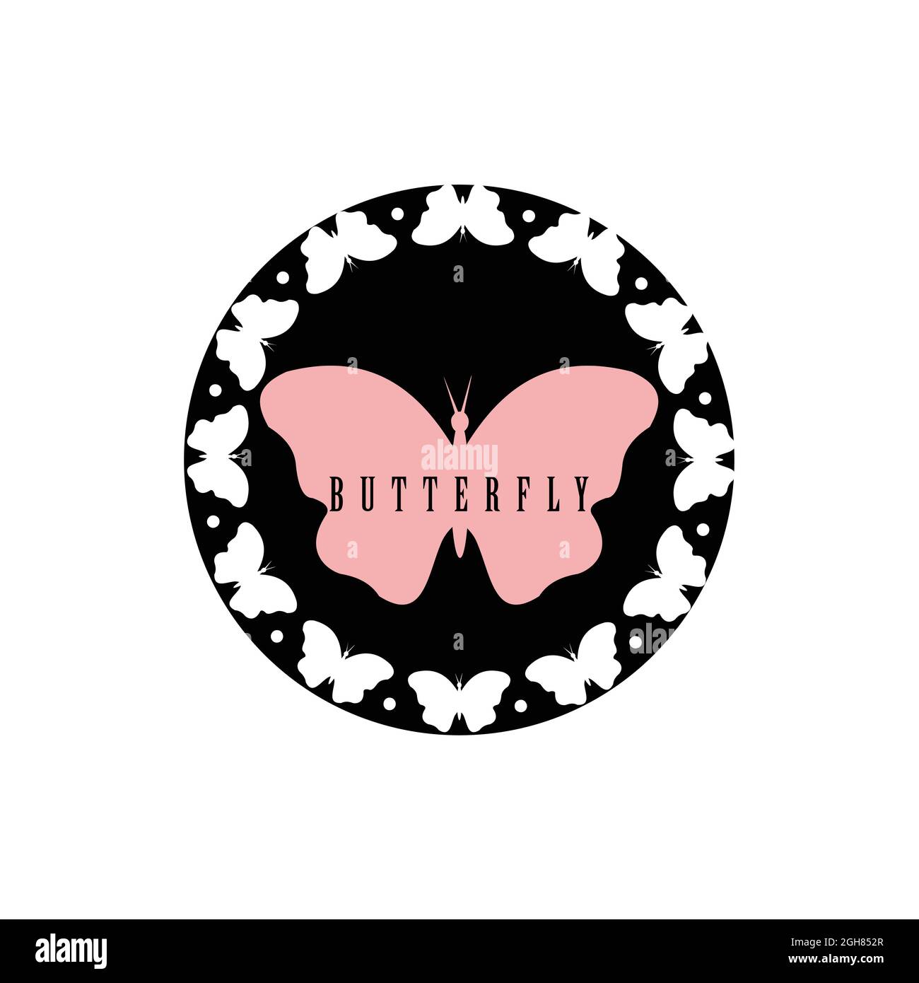 butterfly icon that can be used according to the designer's needs Stock ...