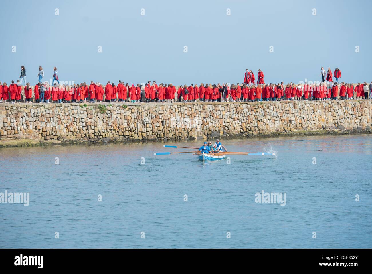 5th September, 2021. First Pier Walk by students of the University of