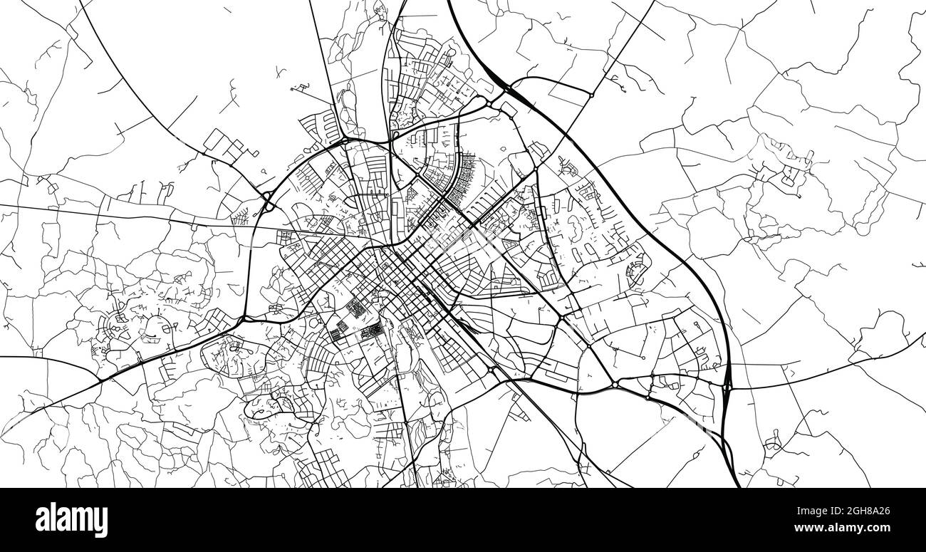 Urban vector city map of Uppsala, Sweden, Europe Stock Vector Image